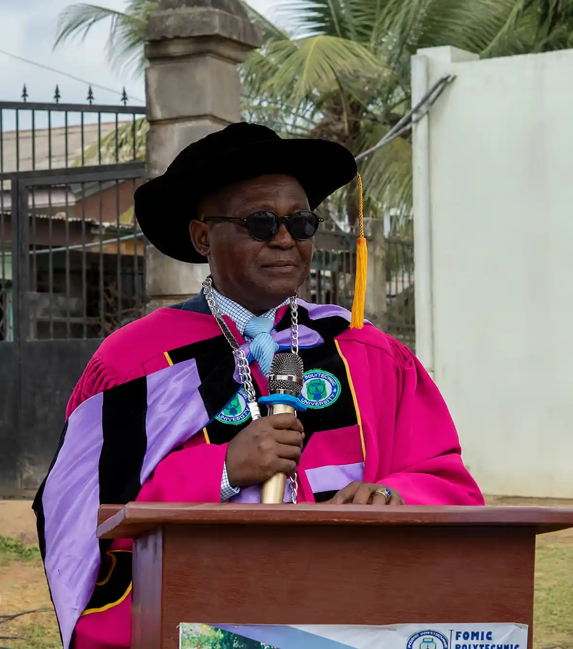 Professor Nol Alembong, Vice Chancellor